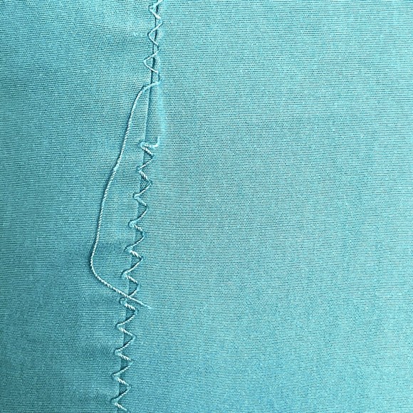 Anthropologie Sitwell Womens Skirt 0 Green St. Patrick's Thread Textured Boho - Picture 5 of 12